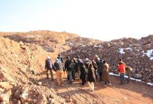 گزارش تصویری از کارگاه آموزشی متالوژنی(فلزایی) ایران - نمایشگاه سنگ های زینتی و بازدید از معادن سنگ در معلمان